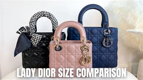 dior diorama small vs medium|DIOR BAG COMPARISON .